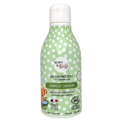 Gel lavant pour les bébés formulé sans parfum