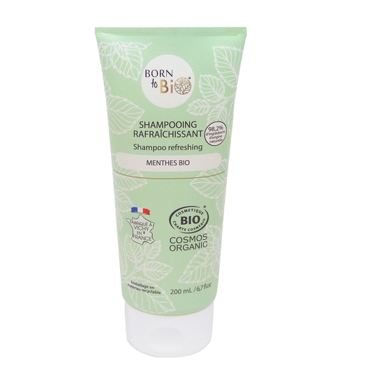 Spearmint Refreshing Shampoo - Certified organic